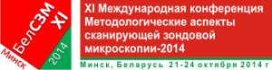 XI Международная конференция "Методологические аспекты сканирующей зондовой микроскопии-2014"